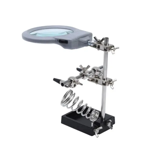 Helping Hand Magnifier with Soldering Stand