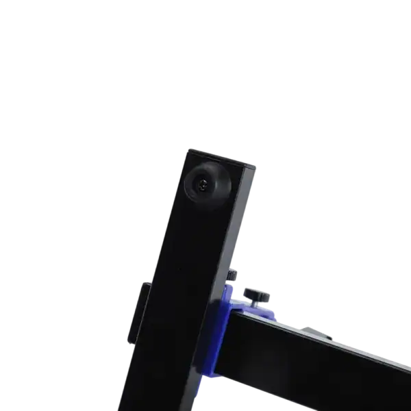 High-quality circuit board clamp used in electronic manufacturing and repair, ensuring secure holding of circuit boards during soldering and testing processes.