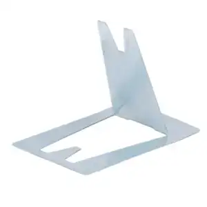 Auto-Draft metal phone stand for desk or countertop, adjustable and portable. Perfect for hands-free viewing, video calls, or browsing. Durable and lightweight design for everyday use.