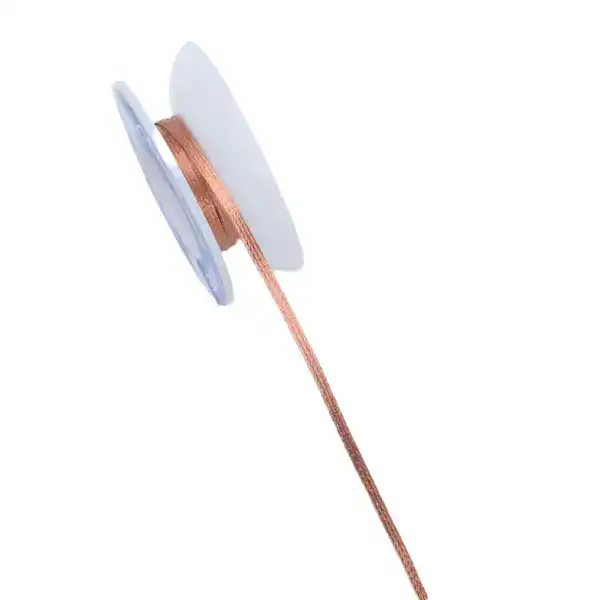 Solder wick used for removing excess solder from electronic circuit boards.
