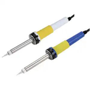 High-quality 60W soldering iron with adjustable temperature, ideal for electronics, circuit board repair, and DIY projects. Durable and easy to use for precise soldering tasks.