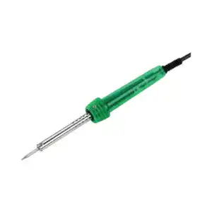 Precision soldering iron for detailed electronic work and circuit board repairs. Ideal for hobbyists and professionals needing accurate, fine-tip soldering tools.