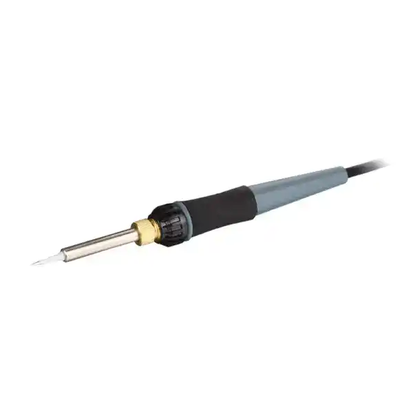 High-quality ceramic soldering iron with fine tip, ideal for electronics and detailed soldering tasks, featuring durable construction and ergonomic design.