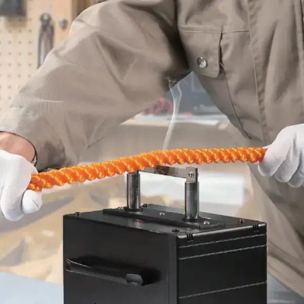 High-Performance Rope Cutter Machine for Industrial Applications.