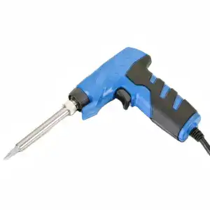 High-quality electric soldering gun with ergonomic design and adjustable temperature control for efficient soldering tasks. Ideal for electronics, DIY projects, and repairs.