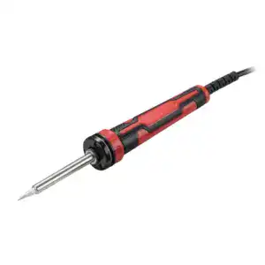 High-precision soldering iron for PCB assembly and repair, featuring ergonomic design and temperature control for professional electronics work.