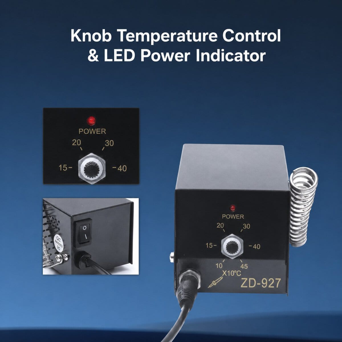 Mini Temperature Controlled Soldering Station - Image 3