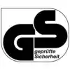 Certified safety logo with GS mark for tested security and quality assurance.